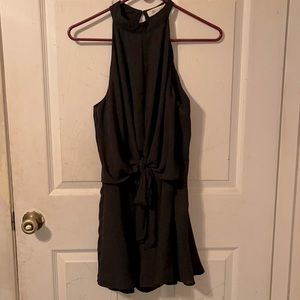 Formal black romper (new and never worn)